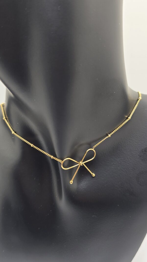 Mix 'n' Match 18K Gold Plated/ Stainless Steel Necklace/Choker & Bracelet (MO) - Image 6