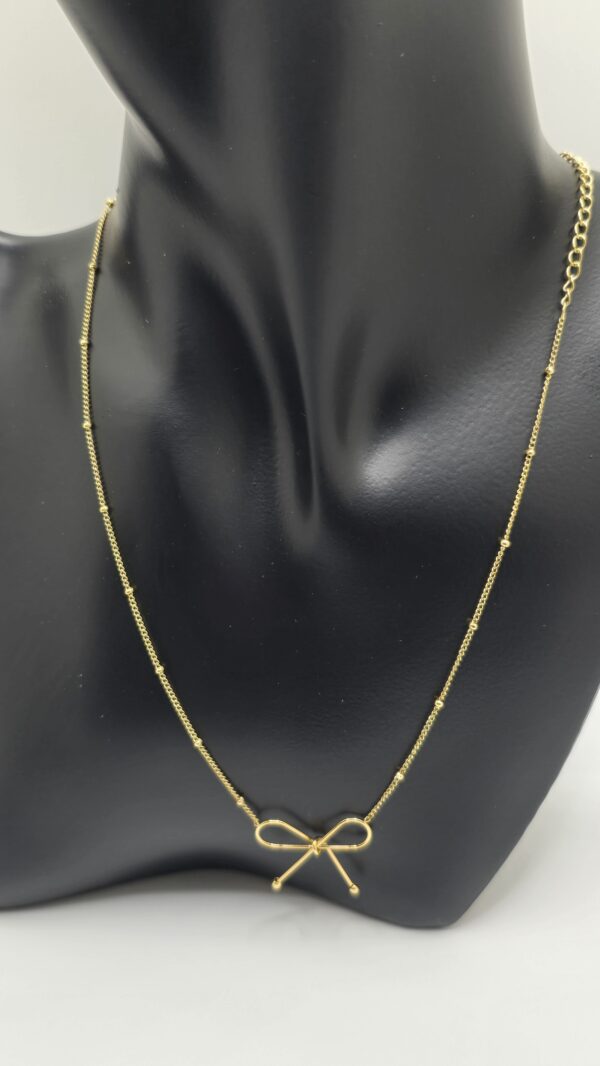 Mix 'n' Match 18K Gold Plated/ Stainless Steel Necklace/Choker & Bracelet (MO) - Image 5