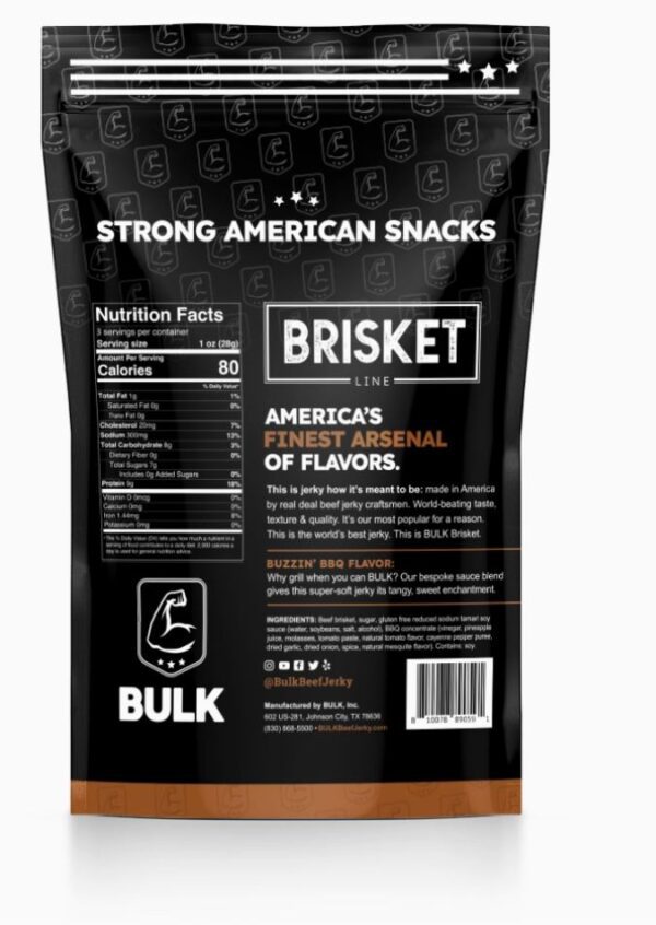 Organic Brisket Beef Jerky (TX) - Image 4