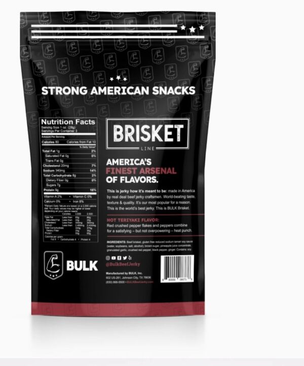 Organic Brisket Beef Jerky (TX) - Image 6
