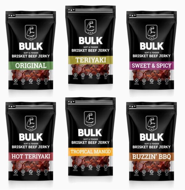 Organic Brisket Beef Jerky (TX)