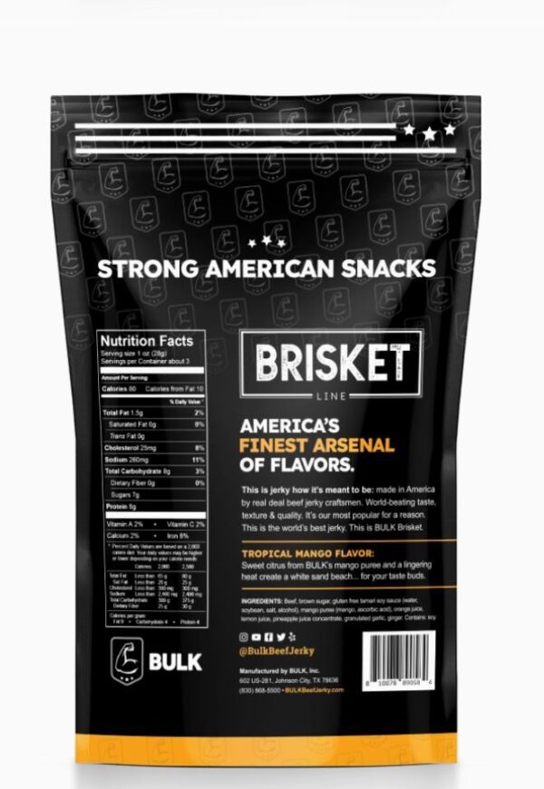 Organic Brisket Beef Jerky (TX) - Image 5