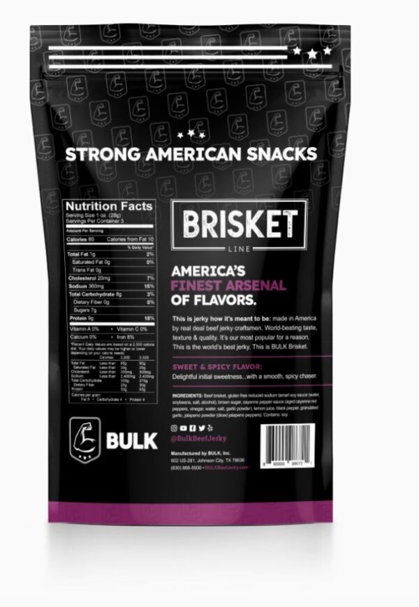 Organic Brisket Beef Jerky (TX) - Image 7